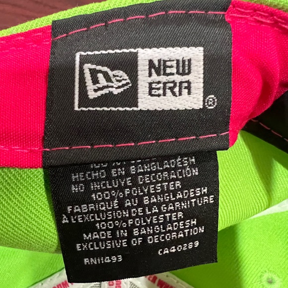 New Era x Big League Chew, 59Fifty Fitted Hat, Tampa Bay Rays, Watermelon - Picture 11 of 12